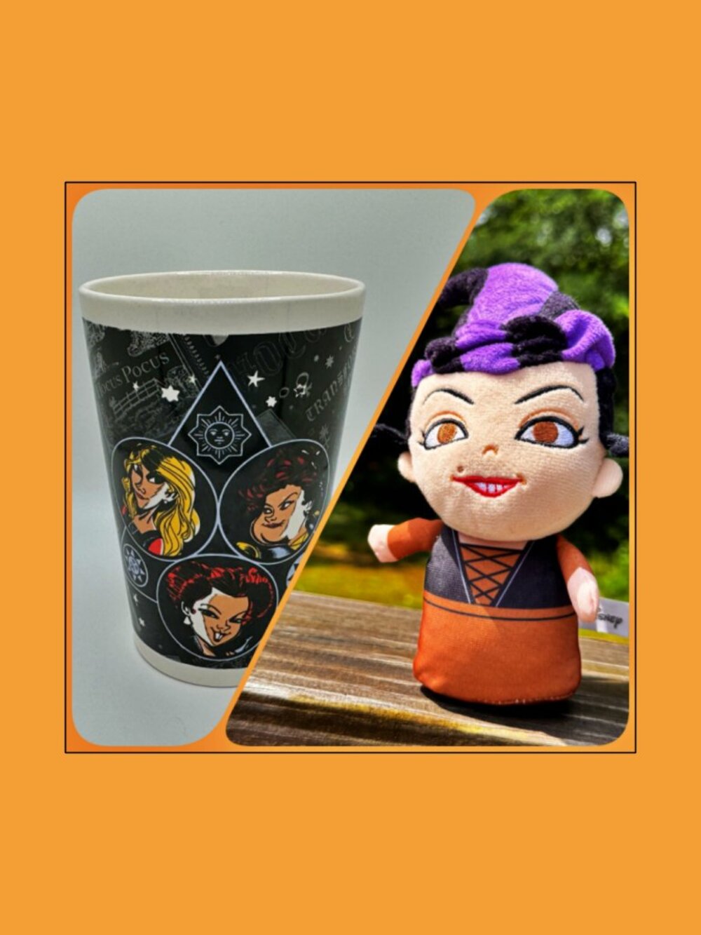 HOCUS POCUS Sanderson Sisters Mug with Mary Sanderson Plush
